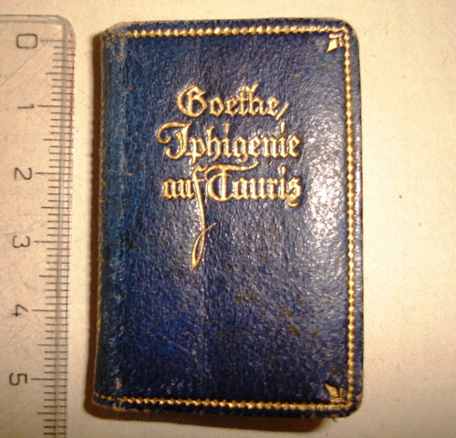 Kolibřík - Goethe v originále, umělecká vazba — foto 1