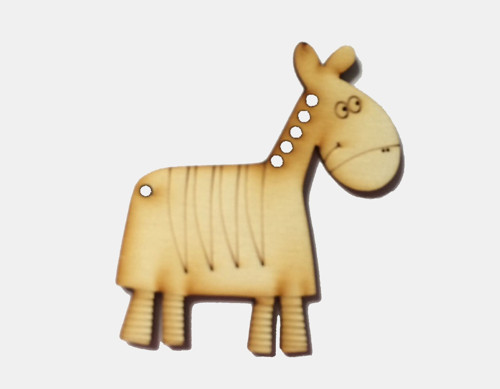 Zebra Čeká Na Ozdobení - Prodám Šikovným Majitelům