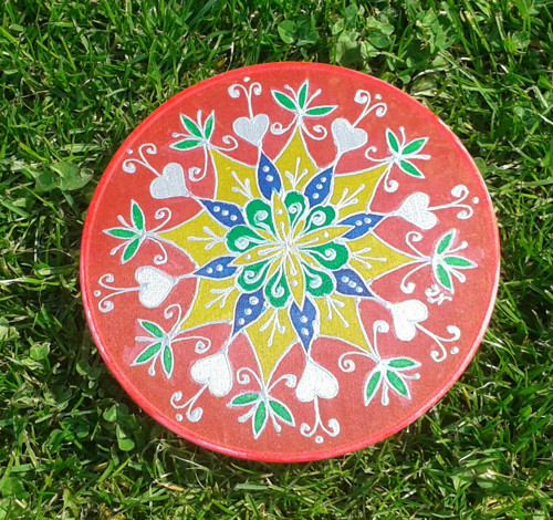 Autorská mandala 15 cm — foto 1