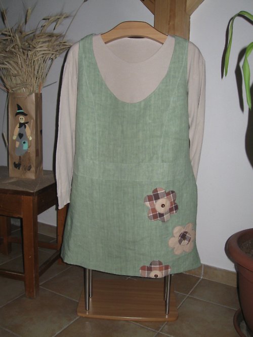 Lněný top — foto 1