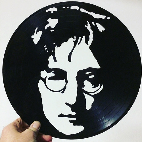 Gramodeska portrét John Lennon