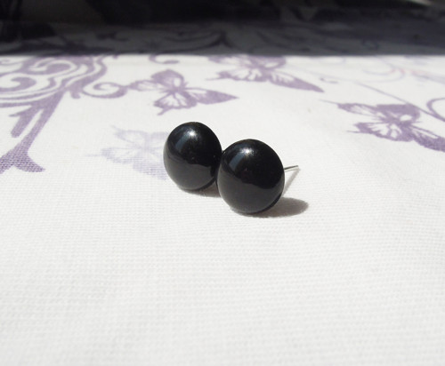 Černé 9mm (chirurgická ocel) — foto 1