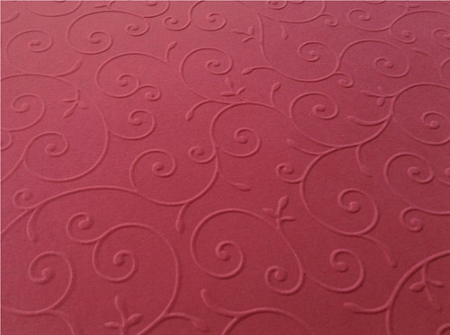 Embosovaný papír RUBY RED A4, 240gsm — foto 1