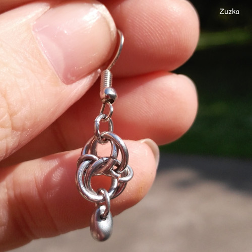 "Celtic knot" náušnice — foto 1