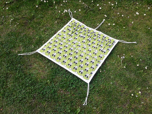 Pandí kapsář na postýlku 60x60 cm — foto 1