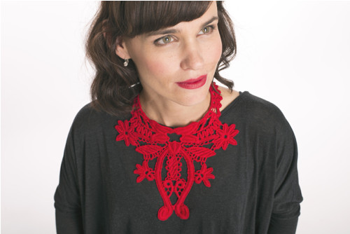 Krajkový náhrdelník FOCUS neckLACE — foto 1
