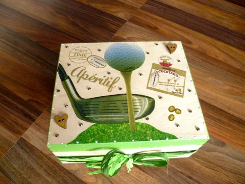Čajová krabička pro vášnivé golfisty :)) — foto 1