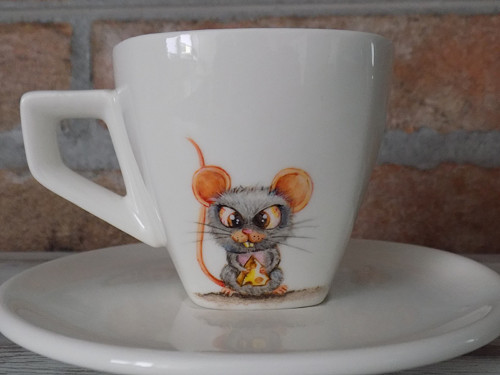 Espresso šálka - Myška — foto 1
