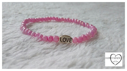 Jemný náramek s love .... — foto 1