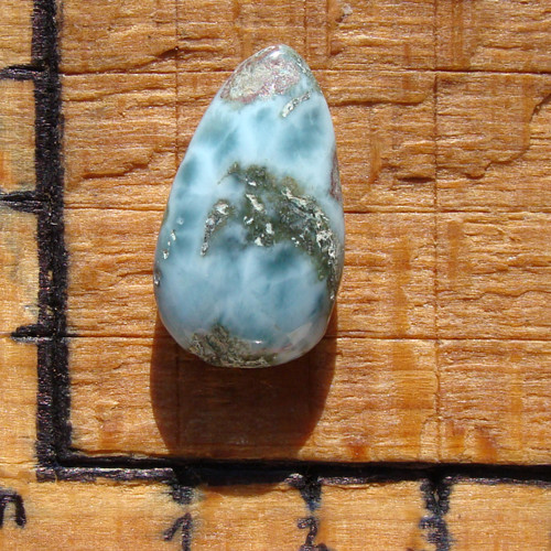 Larimar - Kabošon 24mm — foto 1