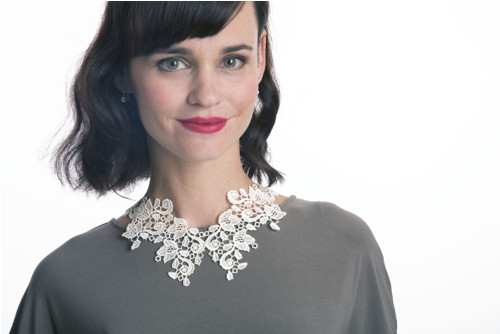 Krajkový náhrdelník FLORAL neckLACE — foto 1