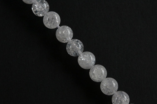 Křišťálové kuličky 0,8 mm, 2 kusy