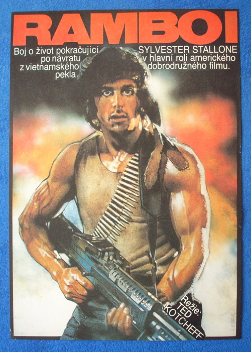 Rambo 1 - plakát A3 — foto 1