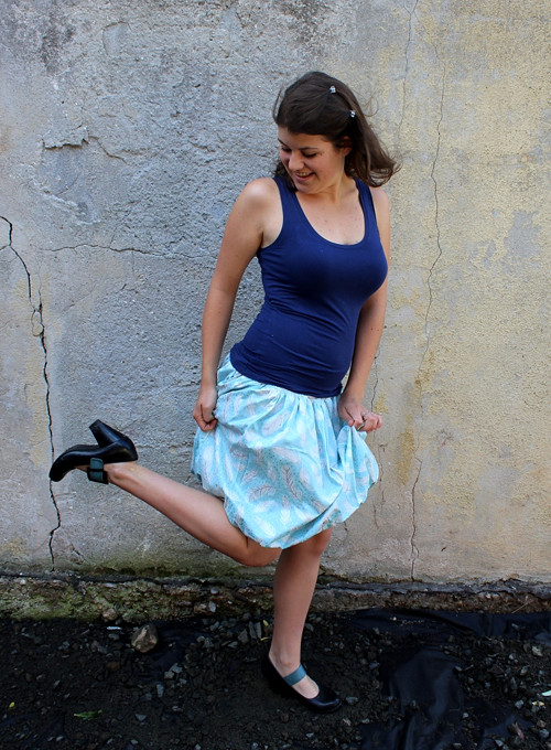 Balonová sukně Pírka — foto 1
