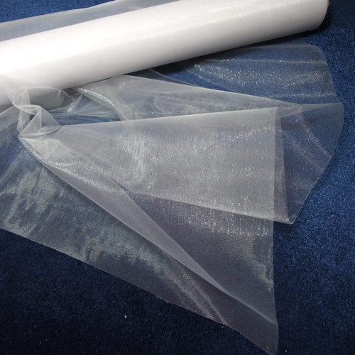 Organza BÍLÁ, š. 36 cm, d. 1 m