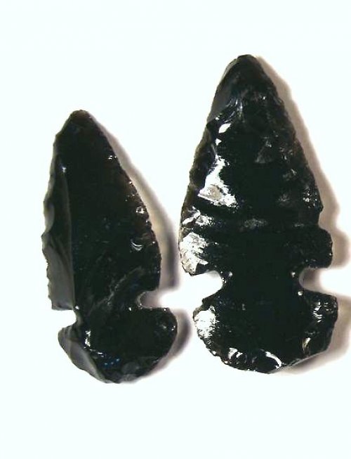 Obsidiánový hrot šípu - přívěsek — foto 1