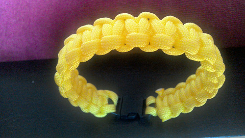 Pampeliška, paracord náramek — foto 1