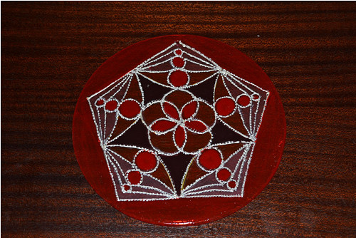 Autorská mandala -Vášeň — foto 1