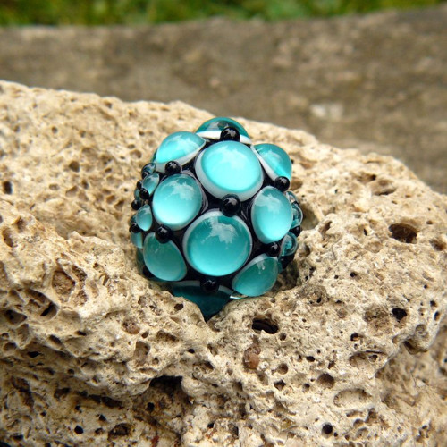 Koule emerald- vinutá perla — foto 1