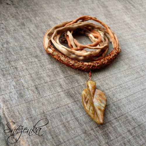 Listopad - náhrdelník — foto 1