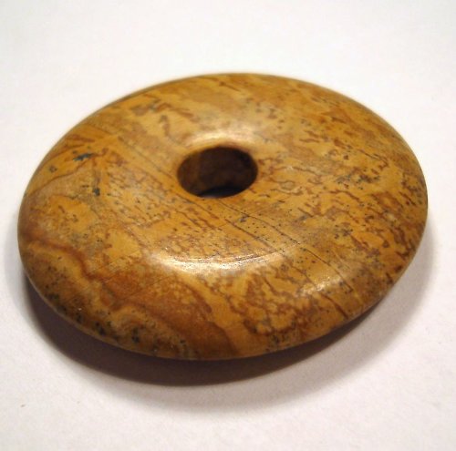 Kamenný donut 3 - hnědý — foto 1
