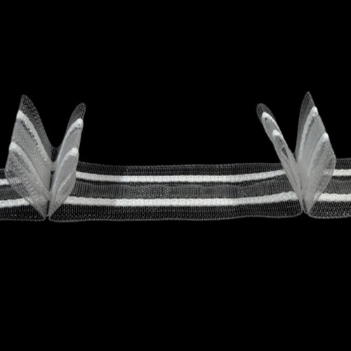 Záclonovka transparentní 2 skladová šíře 25mm