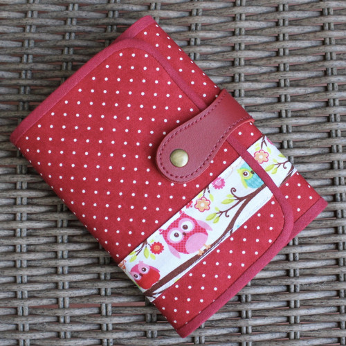 Peněženka "Dots in red and owls" — foto 1