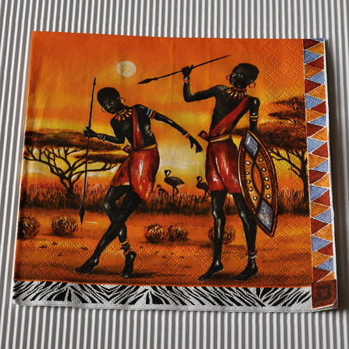 Ubrousek - Africké děti