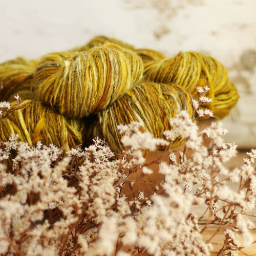 Malabrigo Mostaza, woolen - ručně předená — foto 1