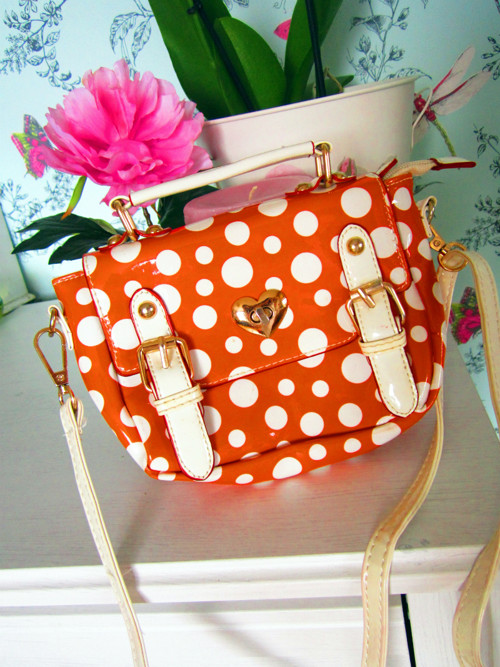 Retro kabelka dots — foto 1