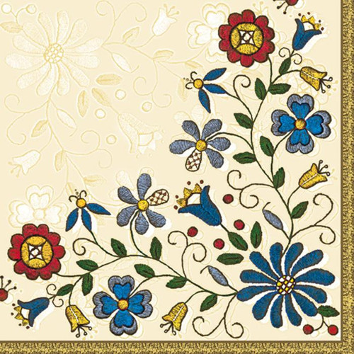 Ubrousek na decoupage Ornament č.2, 20ks