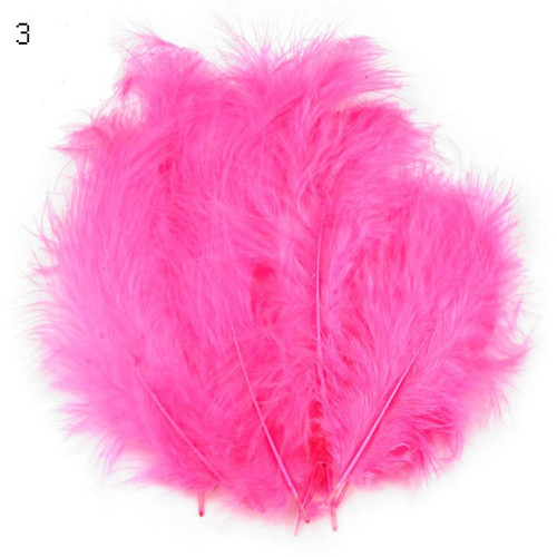 Pštrosí peří délka 12-17 cm