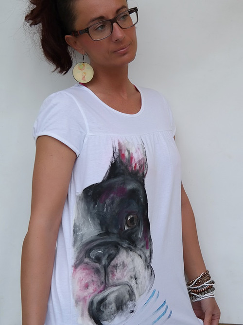Frenchie sailor .... triko — foto 1