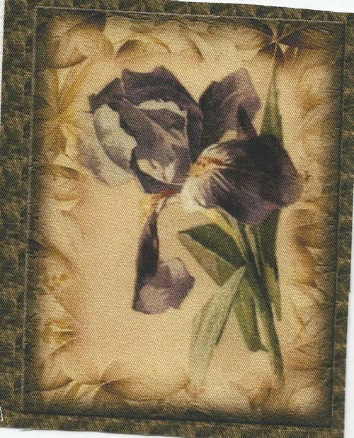 Bavlněná látka - panel 8,5 x 11 cm — foto 1