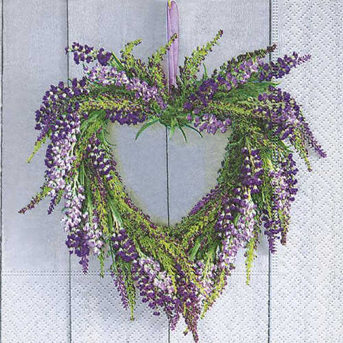 Ubrousek na decoupage Levandule č. 7, 1ks
