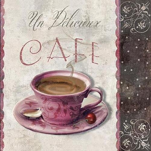 Ubrousek na decoupage Coffe Meeting, 1ks