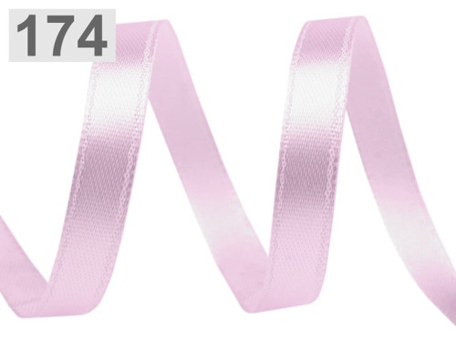 Atlasová stuha 3mm-10m fialová světlounká