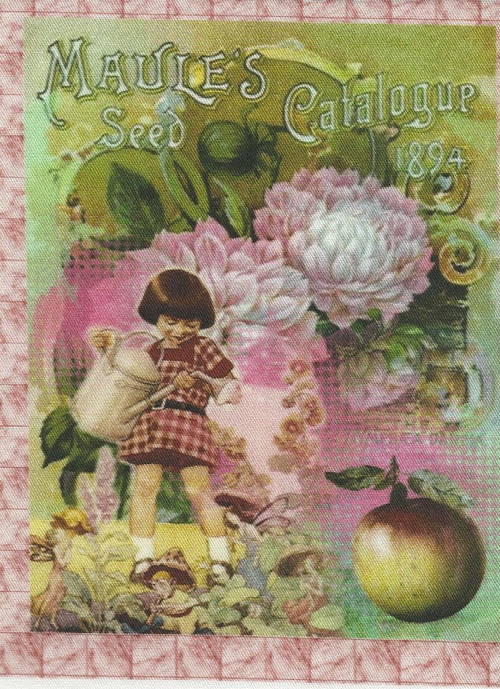 Bavlněná látka - panel 10 x 13 cm — foto 1
