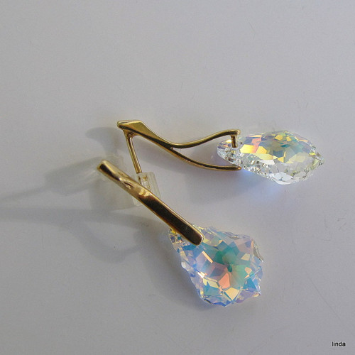 Náušnice * SWAROVSKI * 1 pár/ bal — foto 1