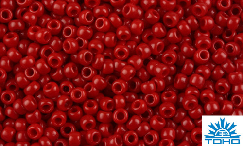 TOHO Beads Opaque Pepper Red 15/0 — foto 1