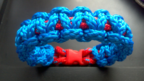 Spiderman, paracord náramek — foto 1