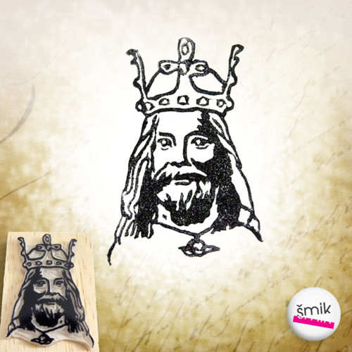 Král Karel IV. - razítko — foto 1