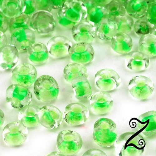 Rokajl, s průtahem NEON, zelená světlá, 3mm, 50g