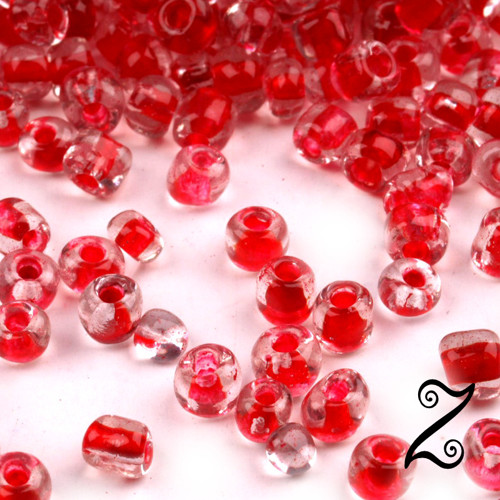 Rokajl, s průtahem NEON, červená, 3mm, 50g