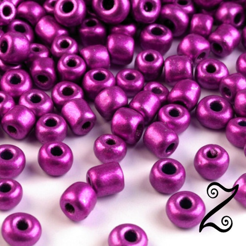 Rokajl metalický, fialová, 4mm, 50g