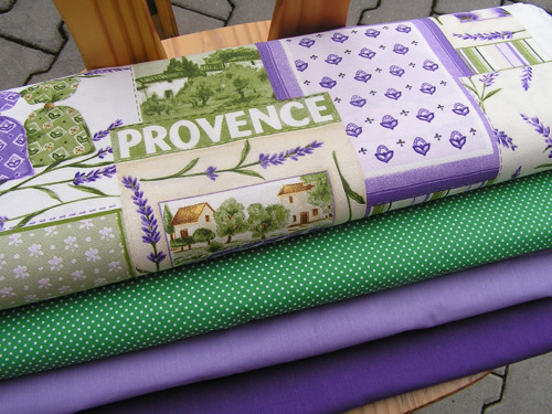 Levandulový patchwork — foto 1