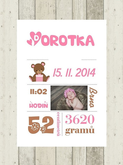 Plakátky - dekorace do dětského pokoje
