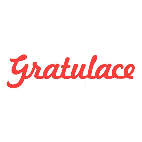 Vyřezávací šablona - GRATULACE