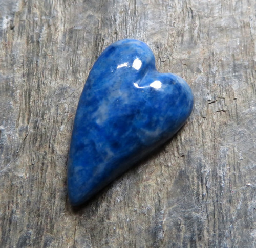 Lapis lazuli- světlý, srdíčko č.2 — foto 1