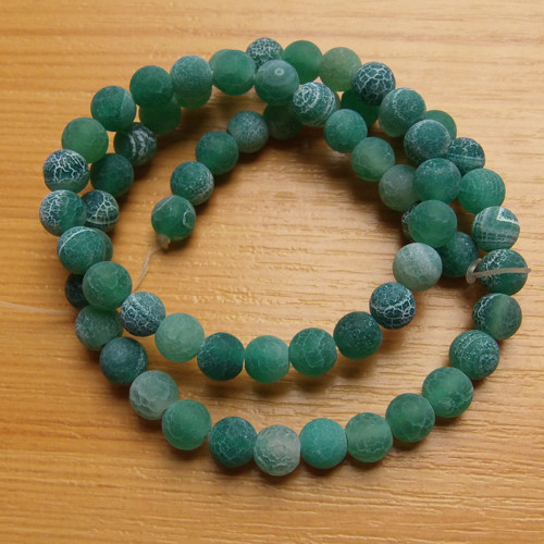 Achát 6mm - 4 kusy